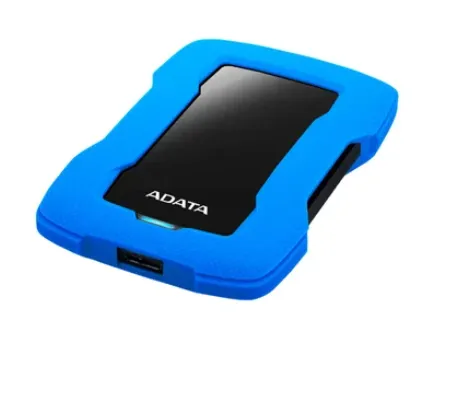 DISCO EXTERNO MECÁNICO HDD ADATA HD330 2TB 2.5" USB 3.2 GEN1 SHOCK-RESISTANT AZUL, vista 2